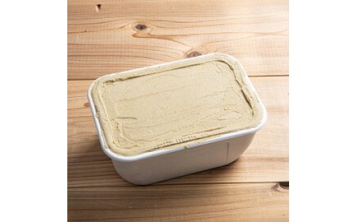 V6215_【2026年6月以降配送】【業務用サイズ】プレミアムジェラート／ほうじ茶2000ml／2リットル 業務用 2L アイス／ゆあさジェラートラボラトリー