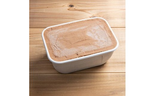 V6214_【2025年6月以降配送】【業務用サイズ】プレミアムジェラート／チョコレート2000ｍｌ／2リットル 業務用 2L アイス／ゆあさジェラートラボラトリー