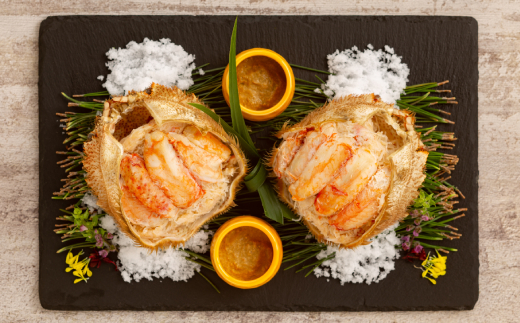 27-30 【年内配送12月15日入金まで】毛がに甲羅盛（2個）【殻剥き不要！毛ガニの美味しいところだけをイイとこどり】 within2025