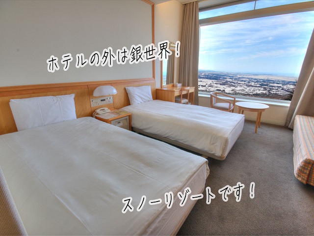 ロックウッド・ホテル＆スパ：期間限定【スノーリゾート】天然温泉に浸かる旅　1泊2食付（平日限定：スタンダードツイン 三名様ご招待） 宿泊券 旅行 