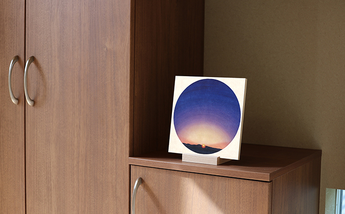 センテンヤアートパネル　『そらもよう』−夜明け− 絵画 和紙 印刷 木製パネル シンプル 洋風 和風 