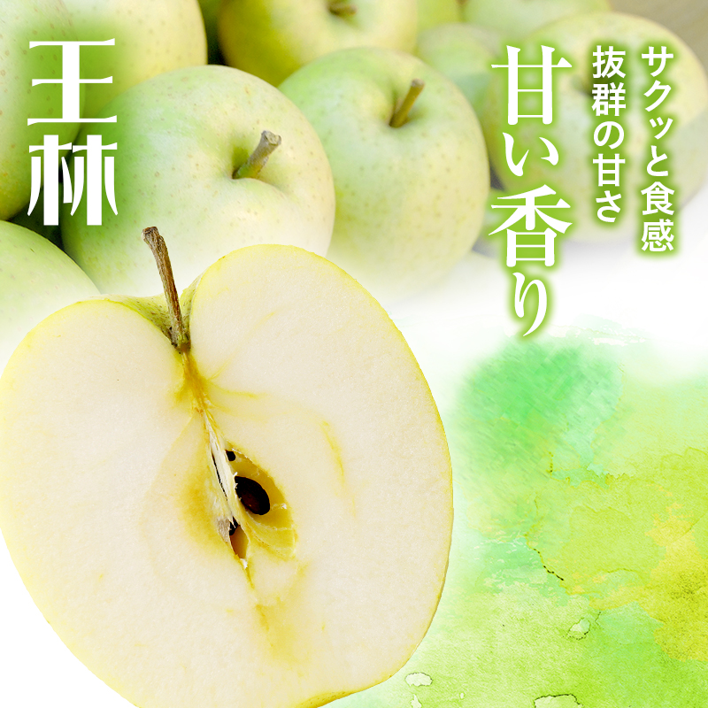 りんご 青森 サンふじ 王林 約 5kg (12～18玉) リンゴ 詰め合わせ