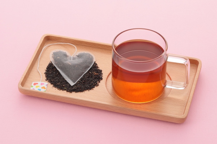 （キュンとなる／映える）5種のカラフルハートティーバッグ 2箱セット＜維孝館中学校とコラボ開発＞ 飲料類 お茶 ハート型 健康 美容 お茶セット ギフト カラーズティー 和紅茶 