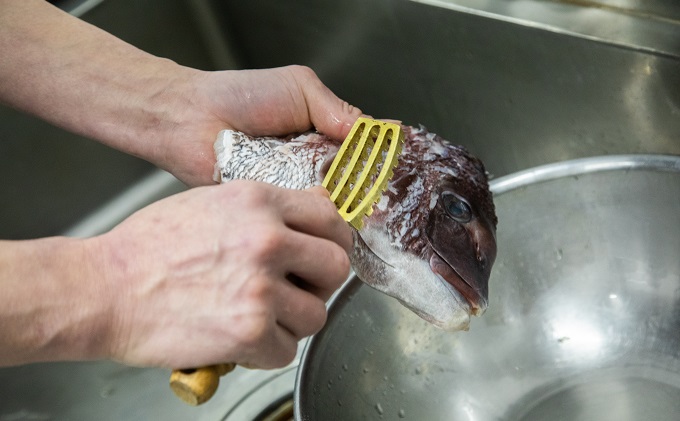 瀬戸内市お食事処あさひ 鯛のかぶと煮（あら煮）5箱【配達不可：離島】 魚貝類 加工食品 タイ 