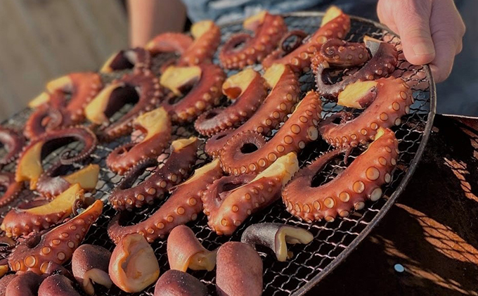 海の京都 宮津産真だこの『刺燻』3パックセット[ たこ 蛸 タコ 刺身 燻製 ] 魚貝類 加工食品 スモーキー 甘み お酒 おつまみ 