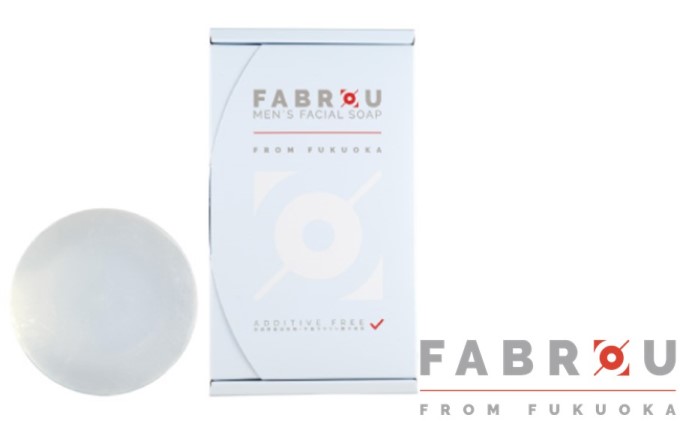 【福岡県朝倉市】FABROU メンズ フェイシャルソープ 100g 石鹸 石けん 美容 固形石鹸