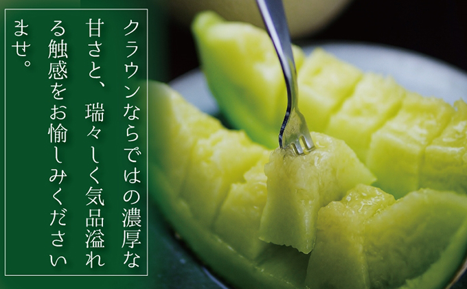 【偶数月6回定期便】クラウンメロン（白等級）特大玉　1玉入 果物類 メロン青肉 クラウンメロン特大 フルーツ 