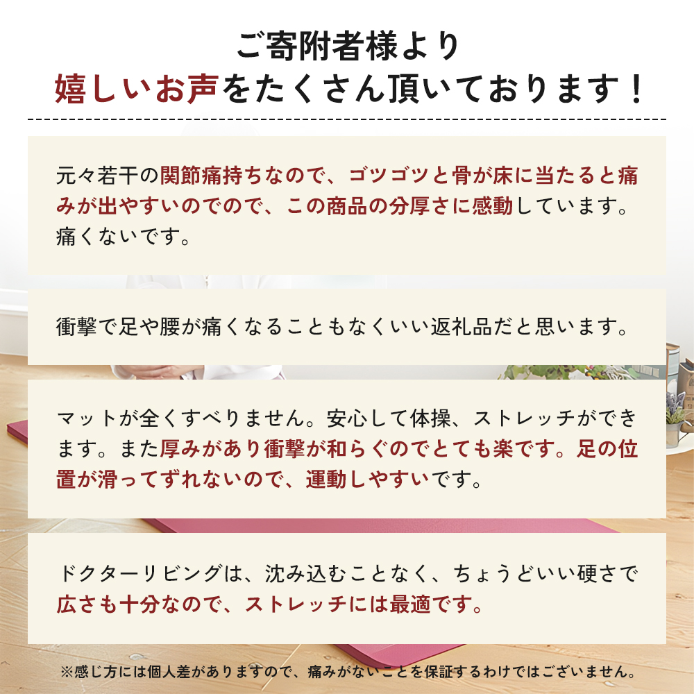 期間限定寄附額 [ ドクターリビング ] トレーニング冊子付き ヨガマット トレーニングマット アサヒ軽金属