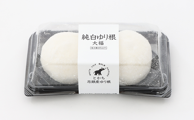 純白ゆり根大福10個（2個入×5）［冷凍］十勝幕別町忠類産ゆり根 和菓子 スイーツ 名産 いんげん あん もち米 