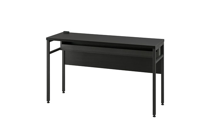 ケーブル収納デスク CSD-1150 ブラック/ブラック アイリスオーヤマ 雑貨 日用品 インテリア 