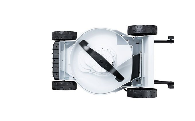 電動芝刈機 ホワイト G-320W 芝刈り機 電動 芝刈機 ガーデン 剪定 園芸 芝 芝刈り 庭 芝生 庭園 バリカン アイリスオーヤマ 草刈機 雑草 電動芝刈り機 高評価 