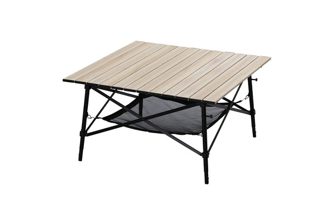 ウッドグレインテーブル WGT-700 ナチュラル アイリスオーヤマ 雑貨 日用品 収納可能 