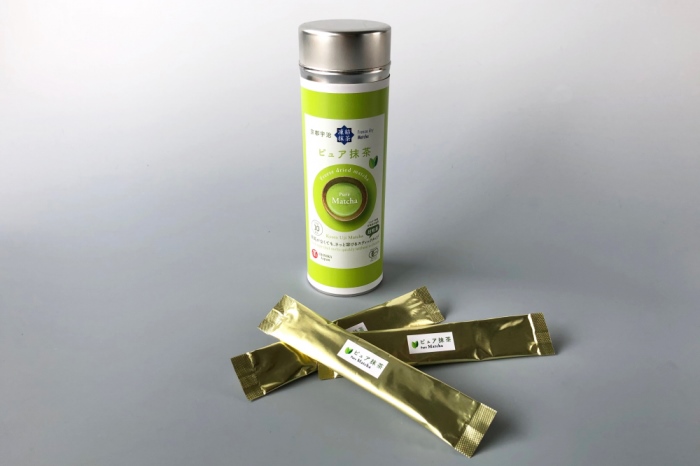 手軽に有機「凍結乾燥香り抹茶スティック」(1.5g×10本×2缶)〈有機 オーガニック 無農薬 宇治抹茶 抹茶 お茶 茶 緑茶 凍結乾燥 ステイック 飲料〉 本格 本物 