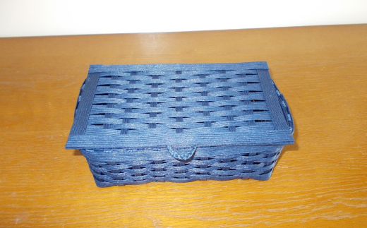 15-178 ランドリーボックス・マスクケース付(ネイビー)