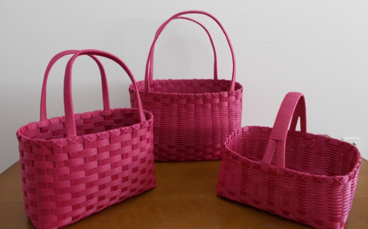 �y�k�C����ʎs�z14-64 �V���b�s���O�o�b�N 3�_�Z�b�g(���Y�x���[)