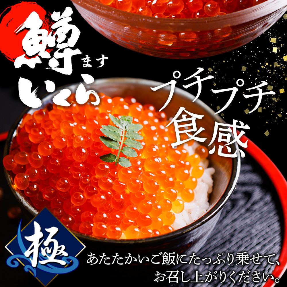北海道弟子屈町のふるさと納税 【年末配送可能 受付9月まで】3401. 鱒いくら醤油漬け 計1kg 100g×10パック 鱒いくら いくら イクラ 醤油漬け 鱒 マス 魚卵 小分け 海鮮 送料無料 北海道 弟子屈町
