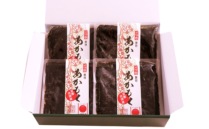 京都宮津産「あかもく」100%使用 あかもくの佃煮 100g×4パック【京ブランド認定食品】 惣菜 魚貝類 加工食品 