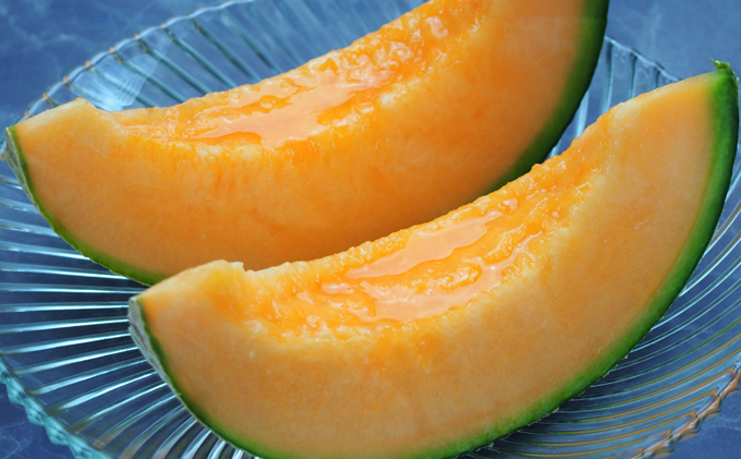 【2026年7月中旬～発送】≪特秀≫ふらのメロン 1.8kg以上 赤肉 2玉 北海道 富良野市 (大島農園)