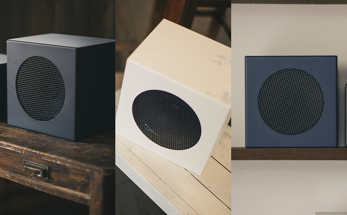 LATEM BASE キューブ型スピーカー 「LBK-V230」 雑貨 日用品