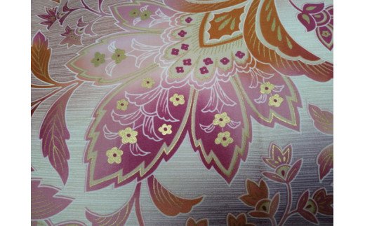 極上もめん綿入り敷布団 みやび柄 1枚 (赤)【CW96W】