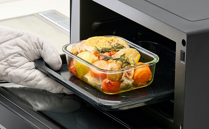 耐熱ガラス容器8点セット TGS-8S クリア 保存容器 耐熱ガラス TGS-8S＋耐熱ガラス容器 耐熱 ガラス 容器 フタ付き 蓋 レンジ オーブン 透明 アイリスオーヤマ 10,000円台おすすめ返礼品 調理器具 新生活 