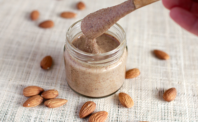 生アーモンドバター 120g 4本セット manma naturals 加工食品 ナッツ アーモンドペースト 料理 スイーツ アレンジ 