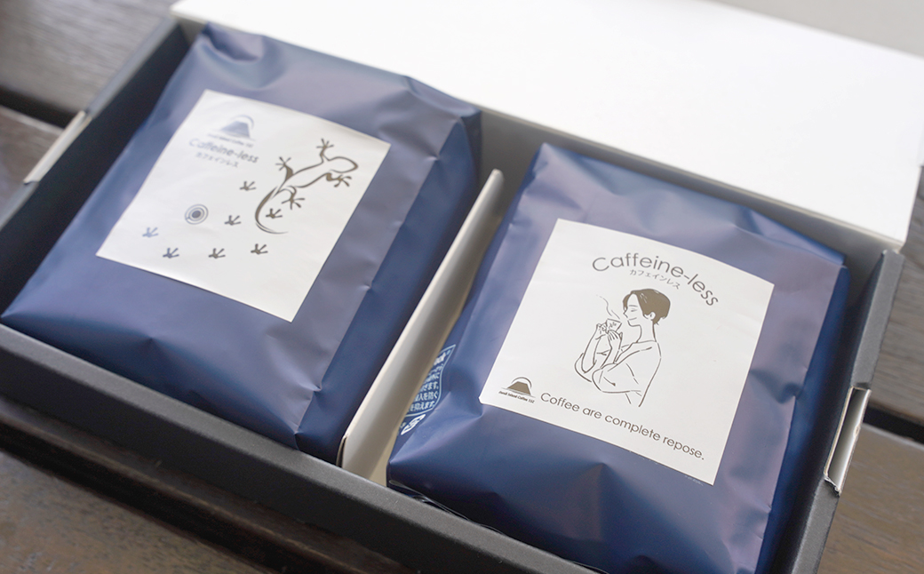 【淡路島珈琲１５７】カフェインレス珈琲 中挽き 200g×2個 コーヒー 粉