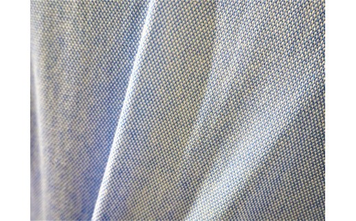 メンブラーナ動体裁断シャツ　ラッセル素材（サックス）　サイズS/M/L/XL