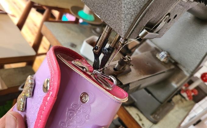 瀬戸内の鞄職人が手掛ける・ランドセルリメイク【ベーシック小物4点セット】 財布 キーケース ミニランドセル コインケース 思い出 