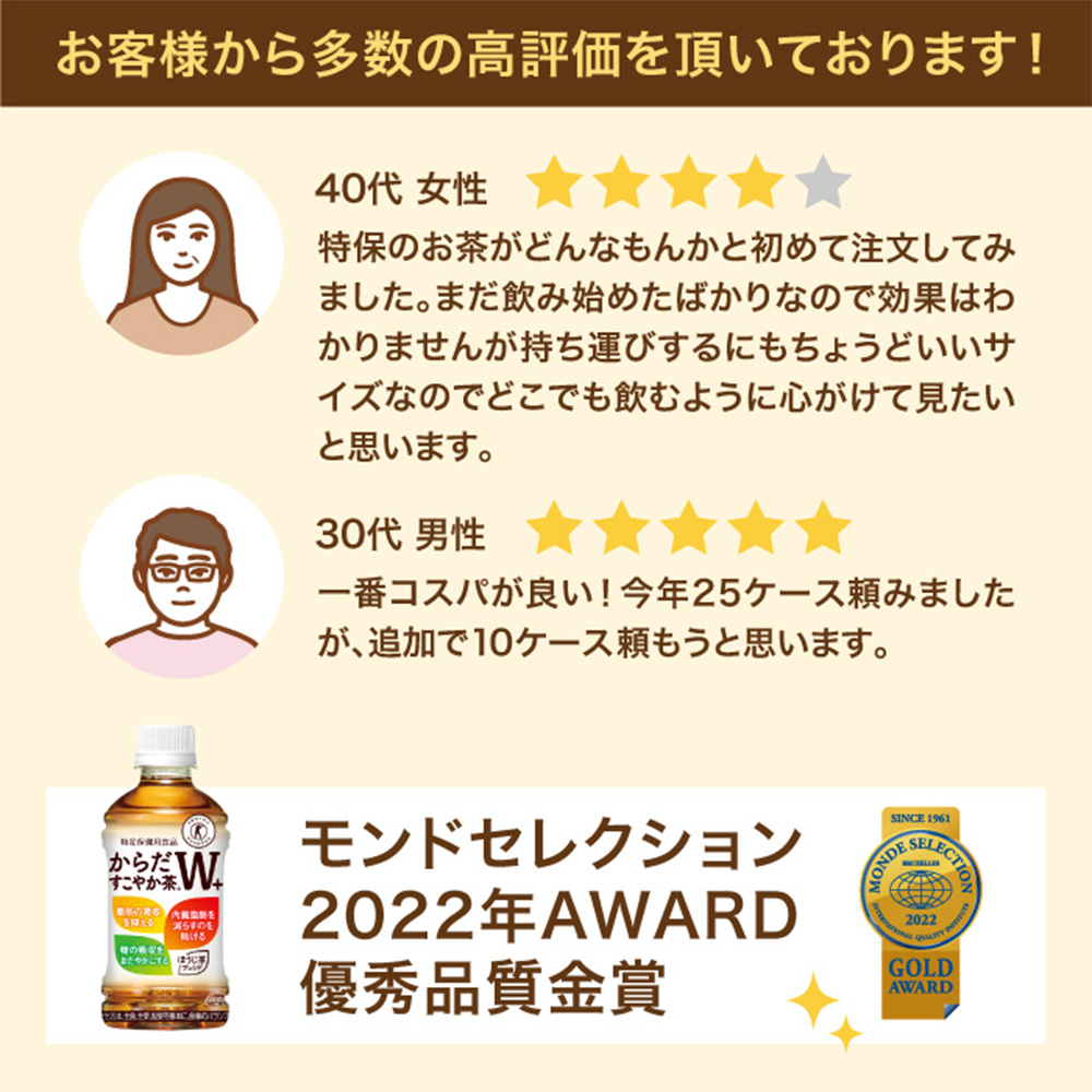 北海道恵庭市のふるさと納税 からだすこやか茶W＋ 350mlPET×24本【38003102】