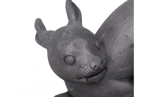 瓦職人手作り！「波乗り兎(うさぎ)」の隅蓋 ※受注生産 / 奈良県平群町