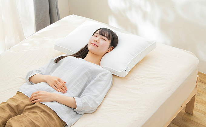 ふんわりスリープピロー PT-4060 アイリスオーヤマ 寝具 枕 洗える ピーチスキン加工 