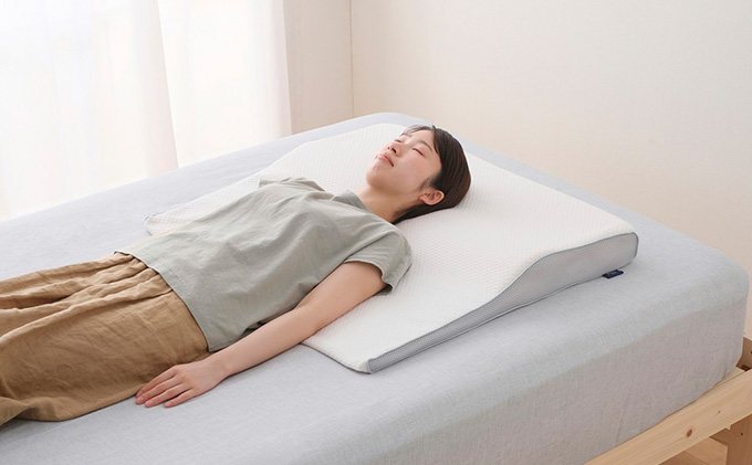 エアリーピロー低反発ワイドタイプ APLW-75 アイリスオーヤマ 寝具 枕 やわらかめ ムレ軽減 