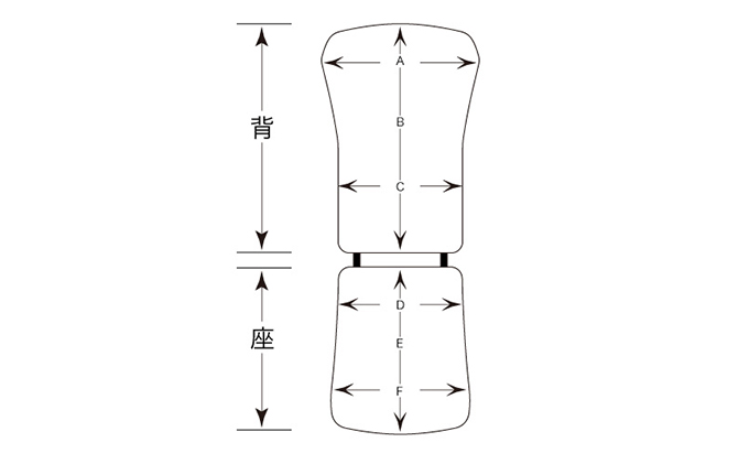 エアーフォーム　スリムダブルパッド 車用品 カー用品 アクセサリー クッション 