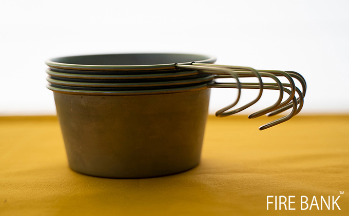 FIRE BANK ロッキーカップ500【4個セット】キャンプ バーベキュー BBQ ソロキャンプ  アウトドア 登山 キャンプ飯 人気 厳選 袋井市 アウトドア用品 キャンプ用品 食器 器 調理器具 