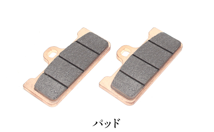 GALE SPEED エラボレート・フロント4Pキャリバー(アキシャル40mm) 左/SCMボルト仕様 ブラック バイク オートバイ パーツ 左キャリパー 