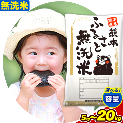 無洗米 訳あり 家庭用 熊本ふるさと 無洗