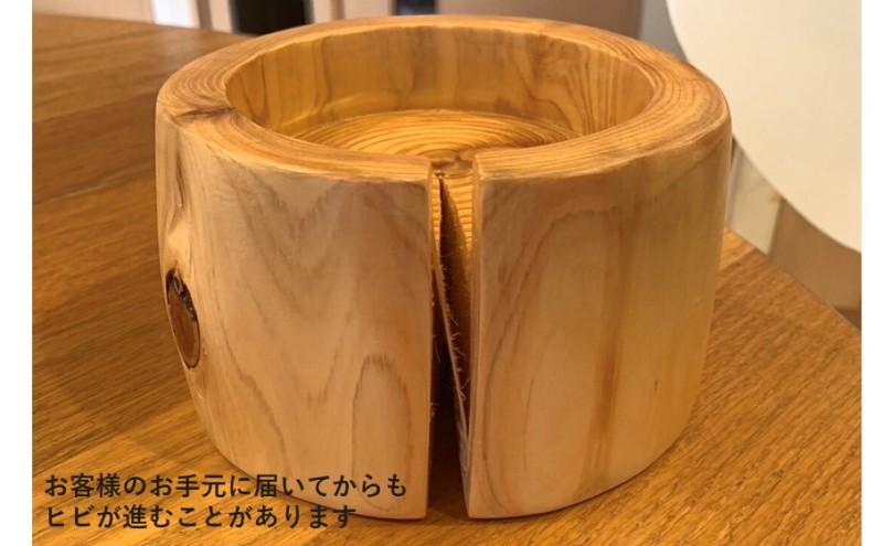 ペットフードボウル 国産桧の間伐材 小石原焼 お届け：在庫が無い場合は、12ヶ月お待ちいただく場合もあります 食べやすいサイズを研究 雑貨 ペット用品 グッズ 犬用 猫用 