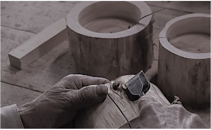 ペットフードボウル 国産桧の間伐材 小石原焼 お届け：在庫が無い場合は、12ヶ月お待ちいただく場合もあります 食べやすいサイズを研究 雑貨 ペット用品 グッズ 犬用 猫用 