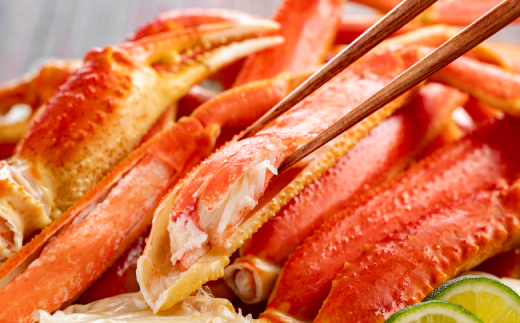 108-6 【年内配送12月15日入金まで】ボイルズワイガニ切足4.5kg within2025