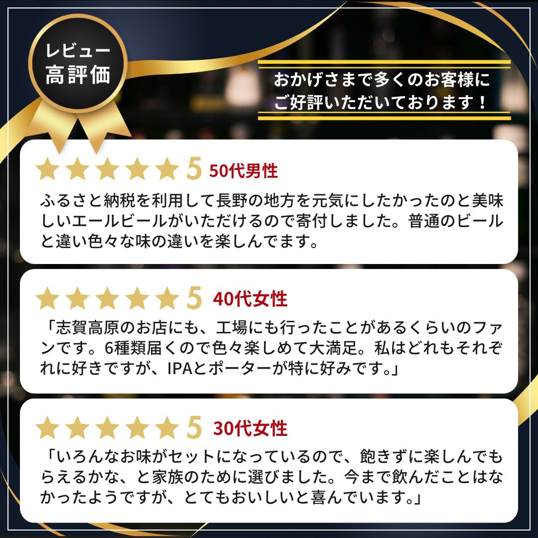 定期便 6ヶ月 志賀高原ビール6本セット ※WEB申込限定※ 【 クラフトビール 志賀高原ビール 飲み比べセット 玉村本店 ビール 詰め合わせ セット 地ビール 飲み比べ 黒ビール ipa 酒 お酒 長野 定期 お楽しみ 6回 】 