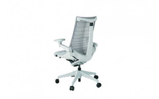 イトーキ アクトチェア ホワイトグレー オフィスチェア【エラストマー・ハイバック/  ウレタンキャスター / 4Dリンクアームレスト /  快適な座り心地/通気性・エラストマー素材 /フレキシブルバックレスト / 360°回転 / 11.5cm座面上下昇降 / 完成品/日本製・こだわりの品質】 ゲーミングチェア KG447SCMW9T7T6F (KG447SC-MW9T7T6)【EI021W1】