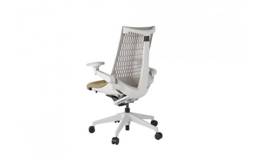 イトーキ アクトチェア ライトグレー×サンドイエロー オフィスチェア【エラストマー・ハイバック/  ウレタンキャスター / 4Dリンクアームレスト /  快適な座り心地/通気性・エラストマー素材 /フレキシブルバックレスト / 360°回転 / 11.5cm座面上下昇降 / 完成品/日本製・こだわりの品質】 ゲーミングチェア KG447PSMGNY3T6F (KG447PS-MGNY3T6)【EI023W】