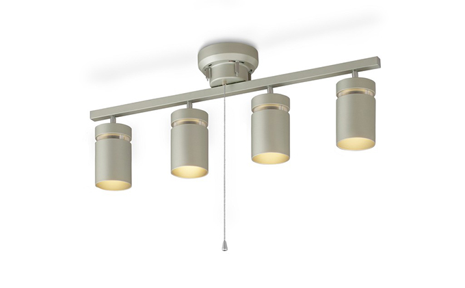 シーリングライト LED 照明 4灯 メタリックシルバー CE4LA-22SS-MS アイリスオーヤマ 照明器具 天井照明 節電 省エネ リビング 寝室 和室 ダイニング キッチン 台所 