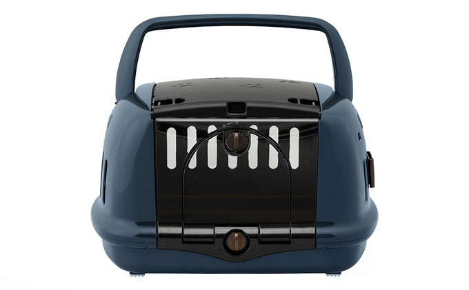 ペットハウス&キャリー ネイビー P-HC480 アイリスオーヤマ ペット用品 ペットグッズ ペットキャリーバッグ 猫 小型犬 おうち 出し入れラク 車 移動 シートベルト固定 給水ボトル 