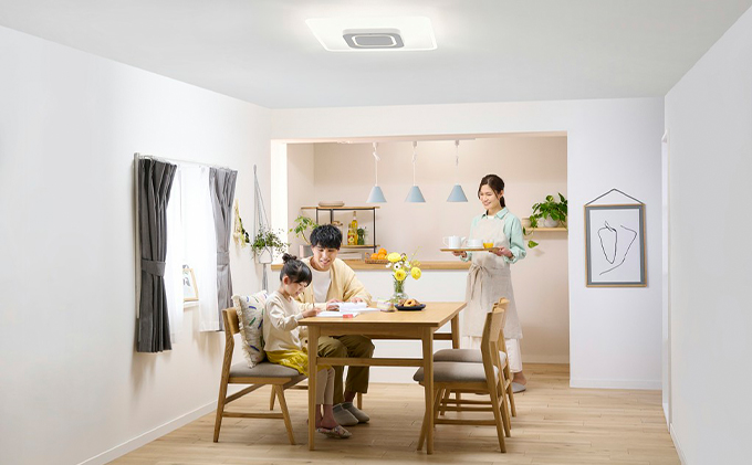 シーリングライト LED 照明 パネルライトスクエア 12畳 ホワイト