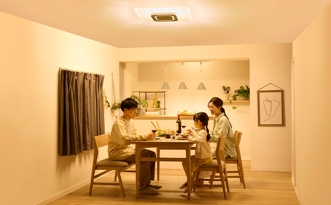 シーリングライト LED 照明 パネルライトスクエア 12畳 ホワイト CEA-A12DLPS アイリスオーヤマ 照明器具 天井照明 節電 省エネ リビング 寝室 和室 ダイニング キッチン 台所 