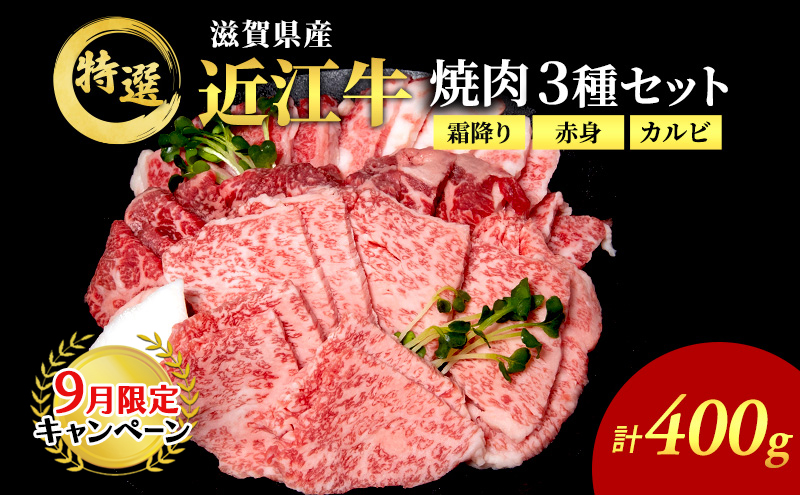 【9月末までの限定価格】近江牛 特選 焼肉