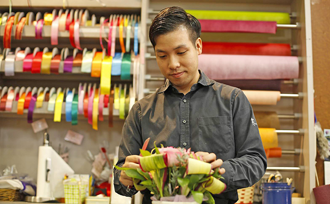 くまさんのプリザーブドフラワーギフト プレゼント お祝い 花 苗木 はな なえぎ 