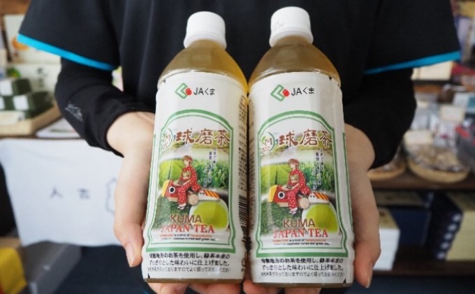 球磨茶 500ml×24本 ペットボトル お茶 ドリンク 送料無料 10,000円 緑茶 品質 葉色 うま味 増加 苦渋味 少ない 
